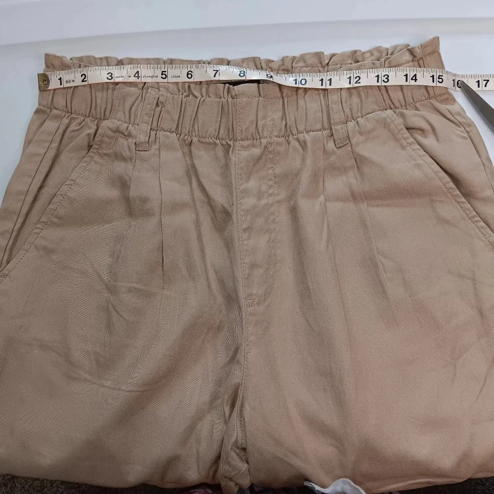 Sanctuary Women's super high-rise pants, straight leg, sz L, lyocell, pull-on. - Picture 9 of 16